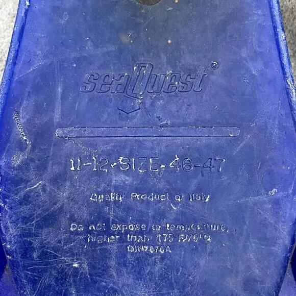 Swimming Flippers Size 11-12 (46-47) - Picture 4 of 4